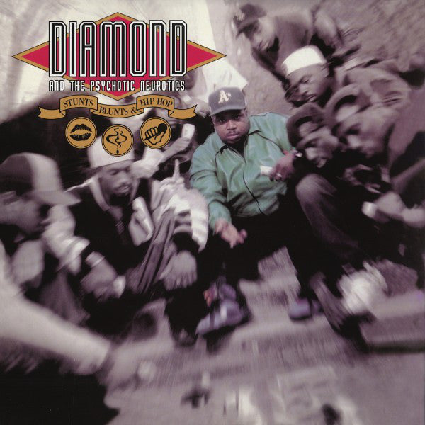 Diamond D And The Psychotic Neurotics : Stunts, Blunts, & Hip Hop (2xLP, Album, RE)